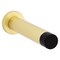 National Hardware Cooper 1 in. W X 3 in. L Aluminum Brushed Gold Door Stop Mounts to door and wall N830-523 - alternate 1